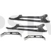 LX0781  Lynx Landing Gear Silver Carbon Fiber Skids T-REX 700  